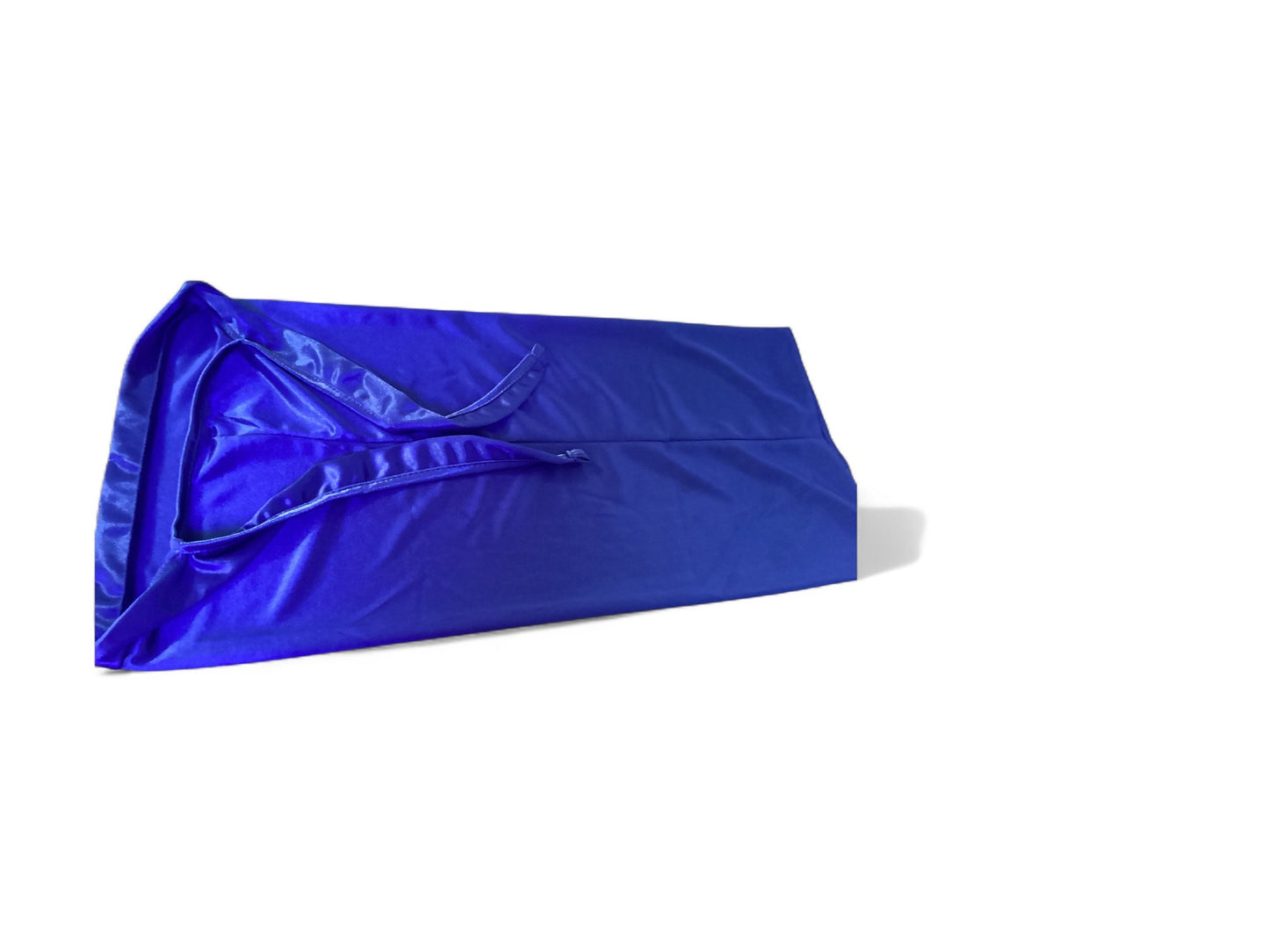 Royal Blue Satin Bonnet